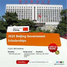 2025 Scholarship by Beijing Government