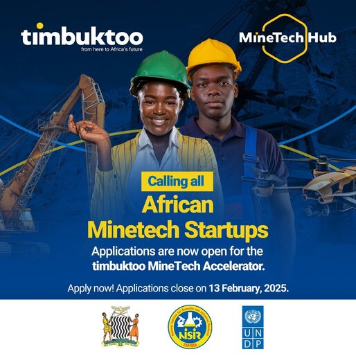 UNDP Timbuktoo MineTech Accelerator Program 2025 for young African Mining Entrepreneurs