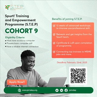 Spurt! Training and Empowerment Program 2025