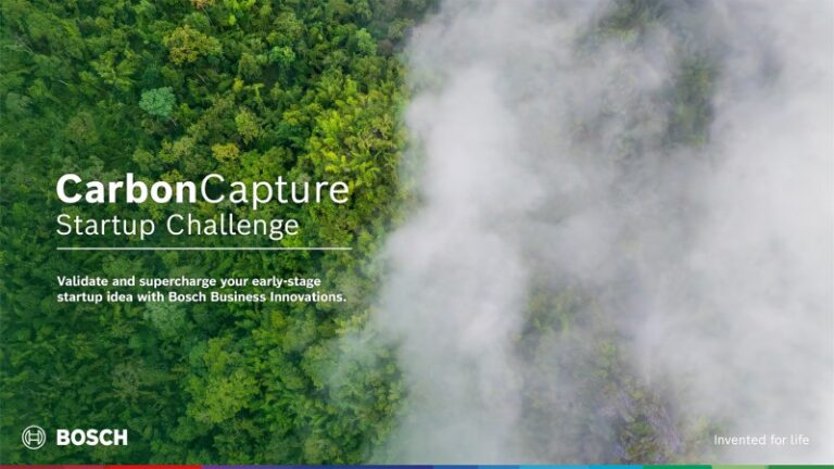 2025 CarbonCapture Startup Challenge by Bosch