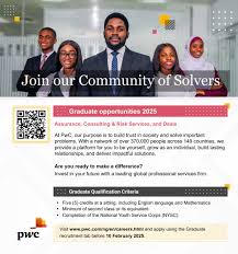 2025 PwC Graduate Trainee Program