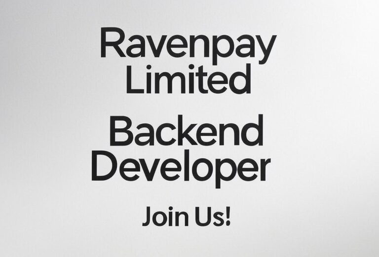 Backend Developer at Ravenpay Limited