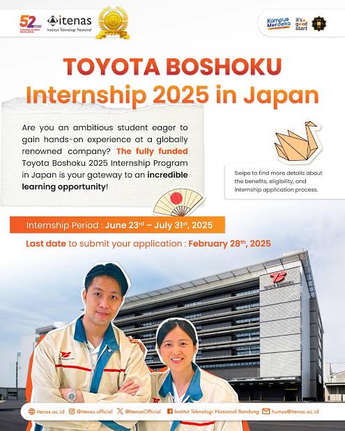 Toyota Boshoku Internship 2025